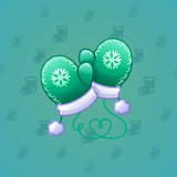 Snow Mittens #13945