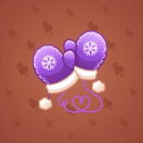Snow Mittens #1395