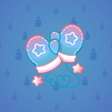Snow Mittens #13978