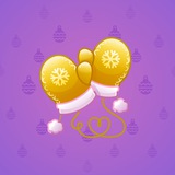 Snow Mittens #14050
