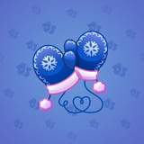 Snow Mittens #14059