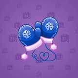 Snow Mittens #14113