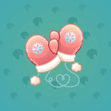 Snow Mittens #14120