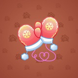 Snow Mittens #14136