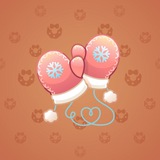 Snow Mittens #14172