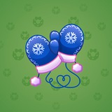 Snow Mittens #14202