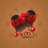 Snow Mittens #14248