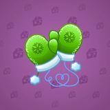 Snow Mittens #14317