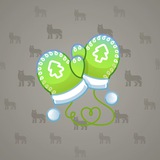 Snow Mittens #14334