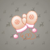 Snow Mittens #1441 Snow Mittens #1441