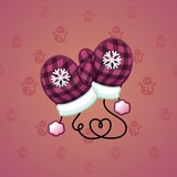 Snow Mittens #14602