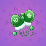 Snow Mittens #14637