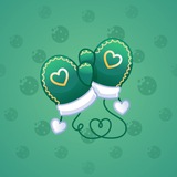 Snow Mittens #14691