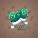 Snow Mittens #14693