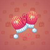 Snow Mittens #14754
