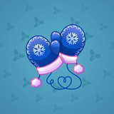 Snow Mittens #14772