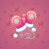 Snow Mittens #14824