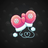 Snow Mittens #14878