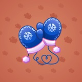 Snow Mittens #14910