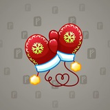 Snow Mittens #14921