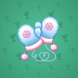 Snow Mittens #15008