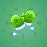 Snow Mittens #1518