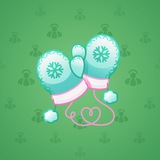 Snow Mittens #15188