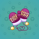 Snow Mittens #15201