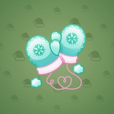 Snow Mittens #15253