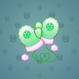 Snow Mittens #15402
