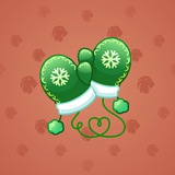 Snow Mittens #15476