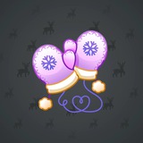 Snow Mittens #15491