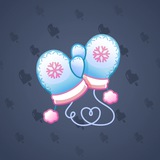 Snow Mittens #15515