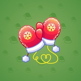 Snow Mittens #15522