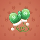Snow Mittens #1553 Snow Mittens #1553