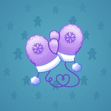 Snow Mittens #15578
