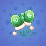 Snow Mittens #1567 Snow Mittens #1567