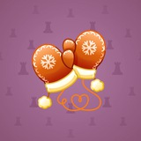 Snow Mittens #15689