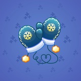 Snow Mittens #15730