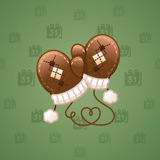 Snow Mittens #1577 Snow Mittens #1577
