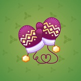 Snow Mittens #15840