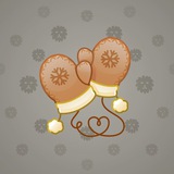 Snow Mittens #1588 Snow Mittens #1588