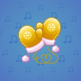 Snow Mittens #1591
