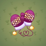 Snow Mittens #15943