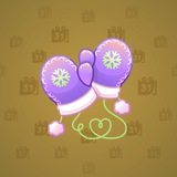 Snow Mittens #15944