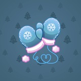 Snow Mittens #15950 Snow Mittens #15950
