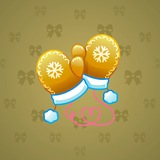 Snow Mittens #16046