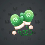 Snow Mittens #16077