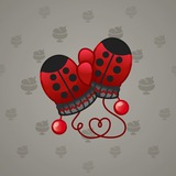 Snow Mittens #16078