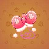 Snow Mittens #16083